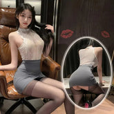 性感热辣小蜜のOL秘书开档战袍